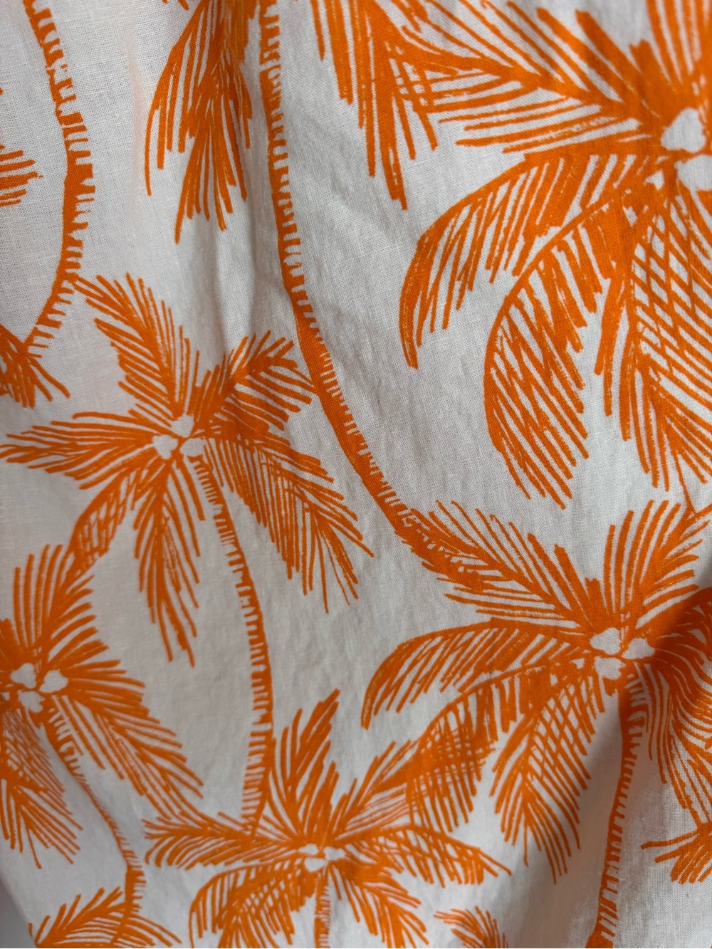 Future Collective Alani Noelle XXL Linen Blend Palm Print Wide Leg Pants - Picture 8 of 9